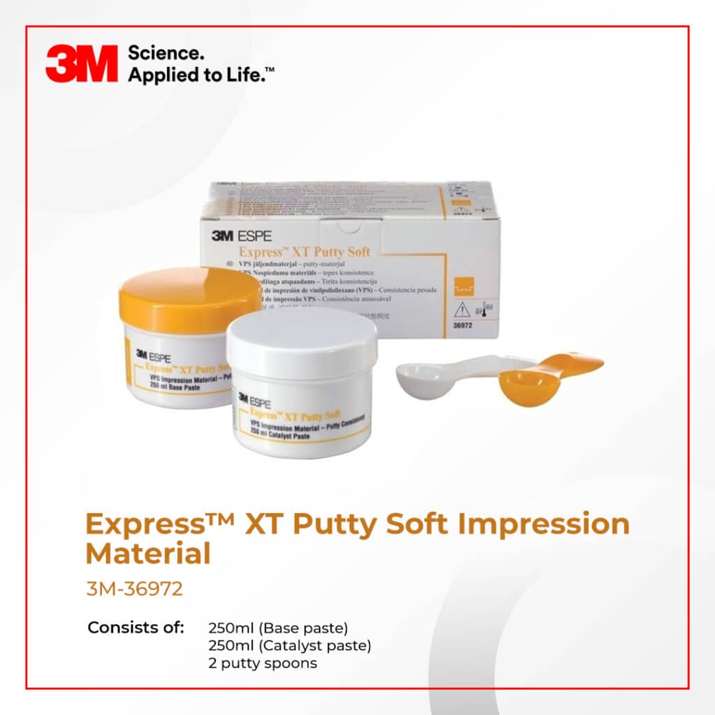 M Express Xt Putty Soft Vps Impression Material Galla Dental