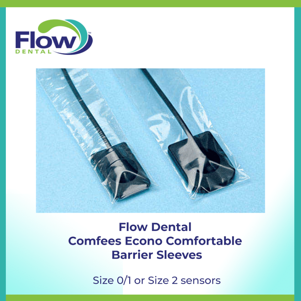 Flow Dental Comfees Econo Comfortable Barrier Sleeves, Smooth Seams