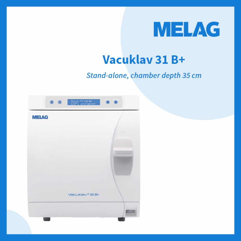 Melag Vacuklav 31B+ - Galla Dental