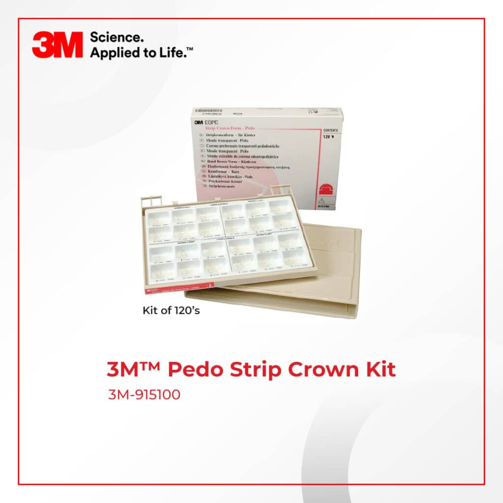 3M™ ESPE™ Pediatric Strip Crown Forms Set, Anterior - Galla Dental