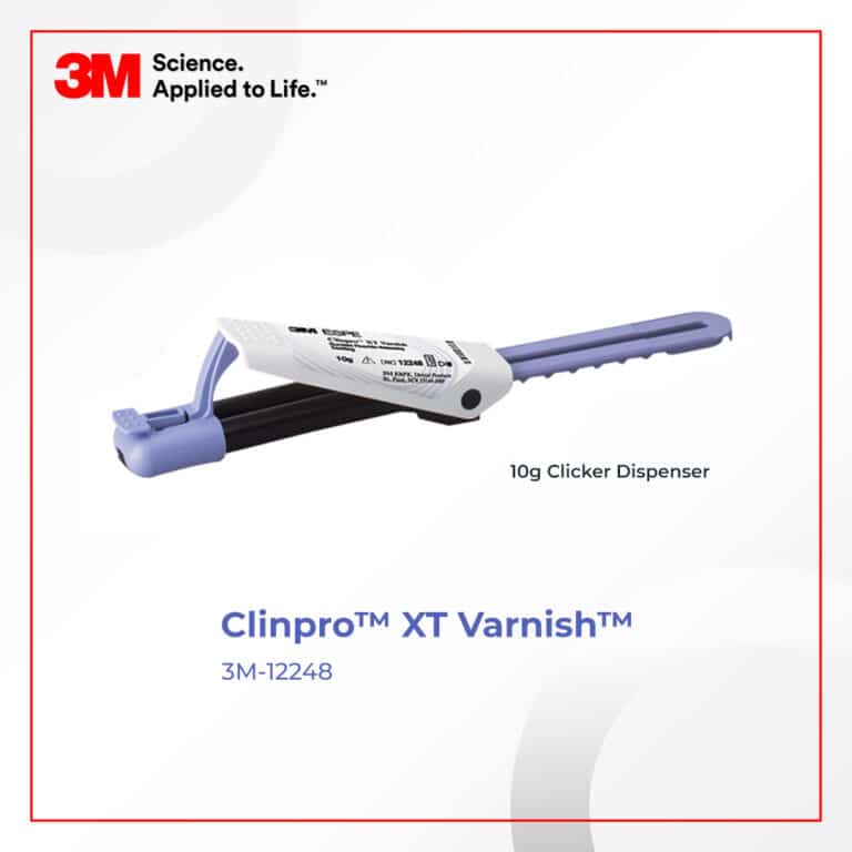 3M™ ESPE™ Clinpro™ XT Varnish Durable Fluoride Releasing Coating Clicker Galla Dental
