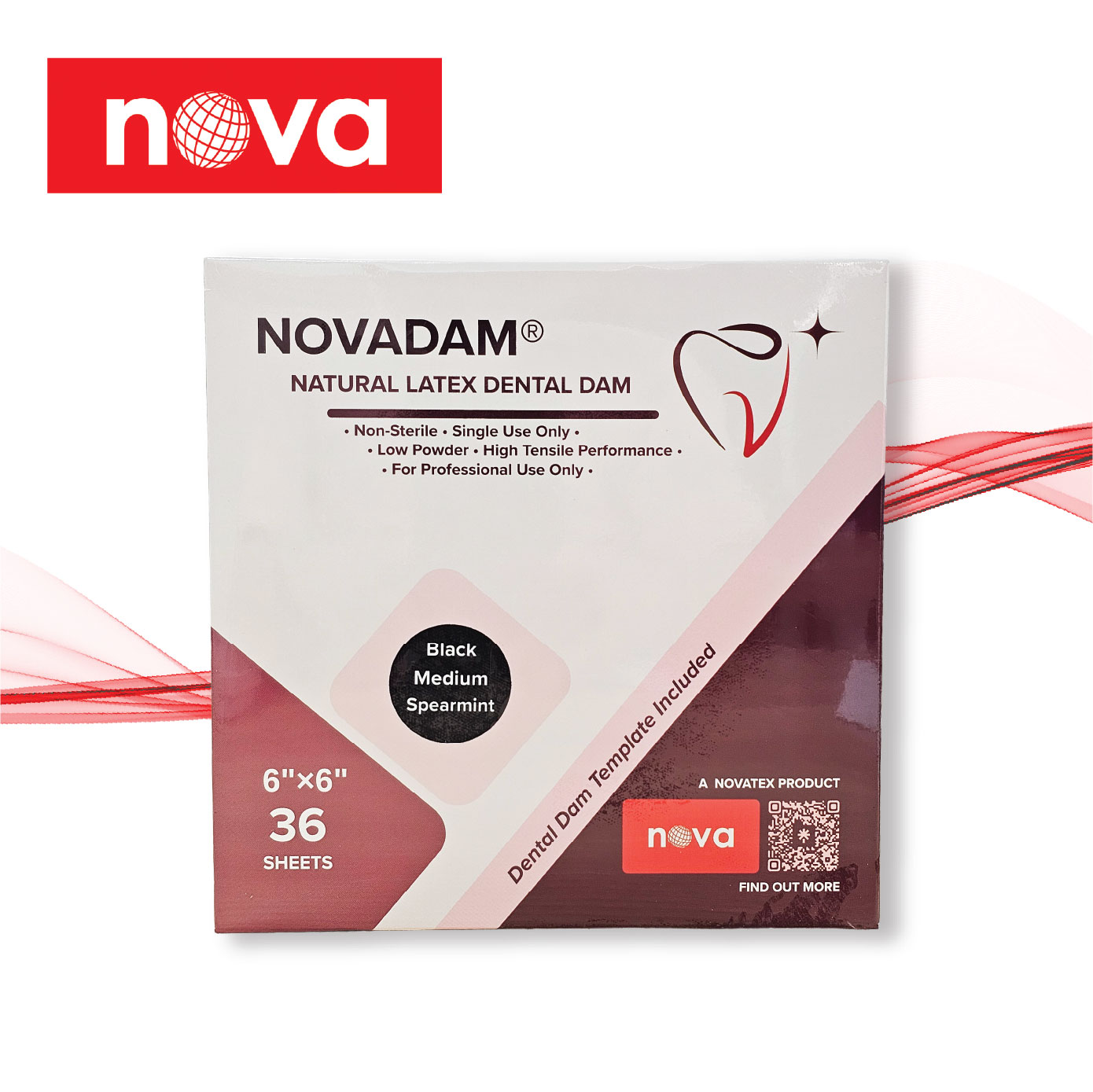 Novatex Dental Dam - Rubber (Premium) - Image 4