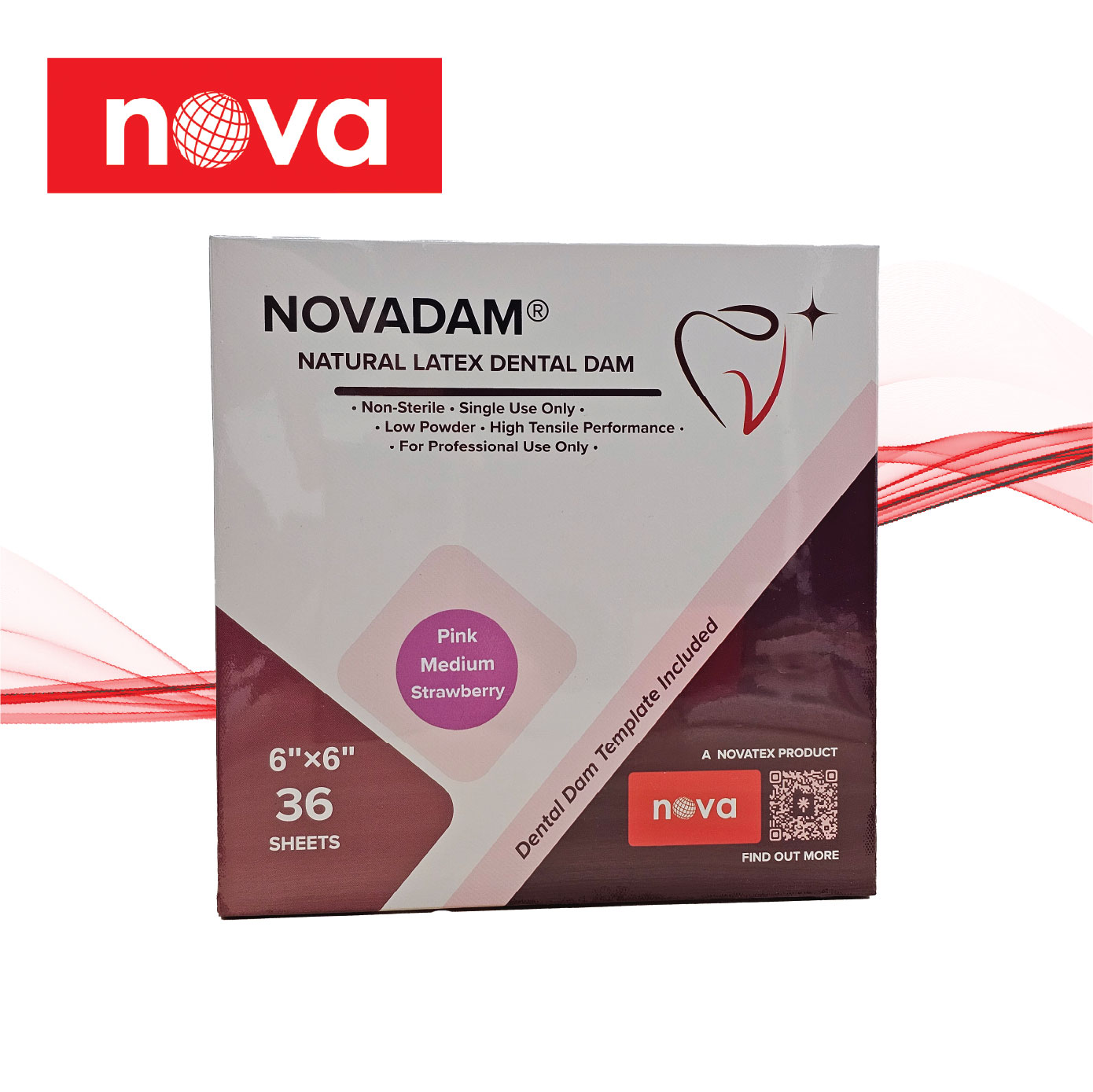 Novatex Dental Dam - Rubber (Premium) - Image 2
